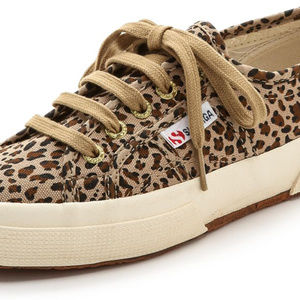 superga leopard trainers